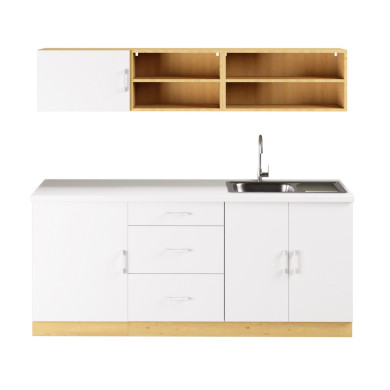 Virtuves darba virsma, Balta. Master Kitchen kolekcija.