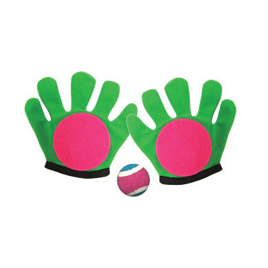 Mesti un ķert. Veiklības cimdi ar bumbiņu