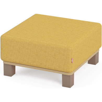 Kvadrātveida pufs ar kājiņām Media Kids