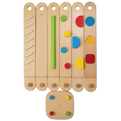 Sensorais celiņš ar dažādām faktūrām