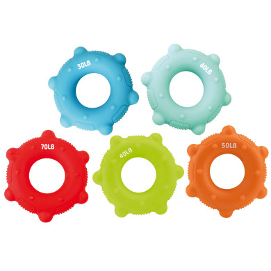 Terapeitiskie krāsainie spiedēji (5 gab.)