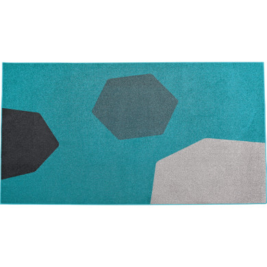 Paklājs ar sešstūru rakstu, 2 × 3 m